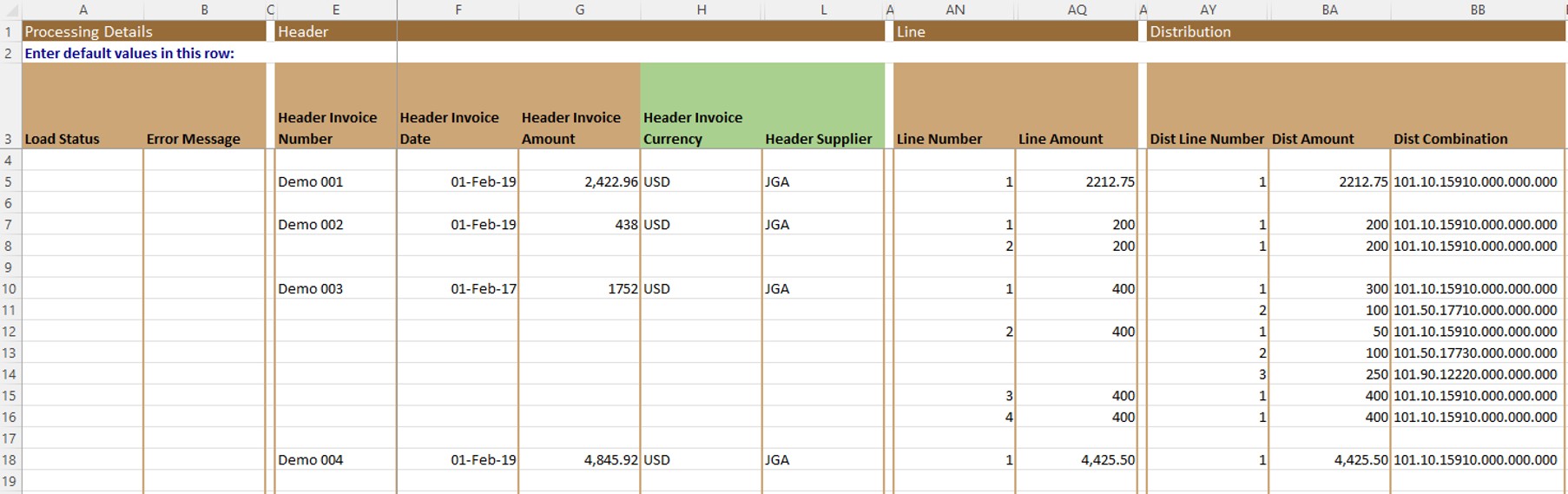 DataSheet - Simplified Loader Excel for Oracle Fusion Cloud ERP